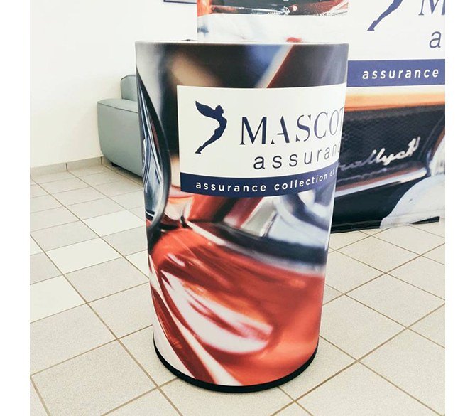Mange Debout Gonflable Personnalisable | XABA SAS